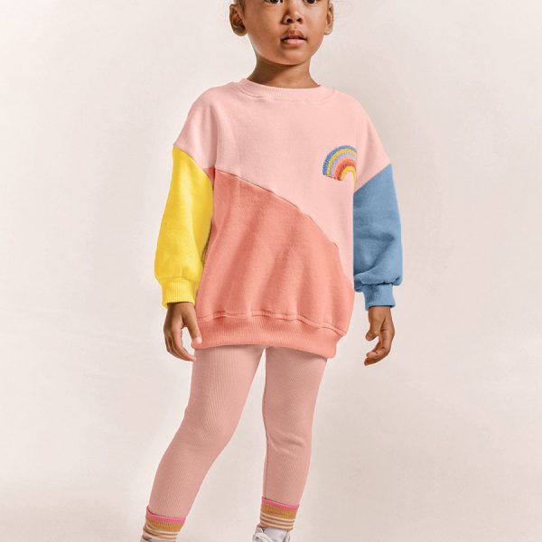 Girls' towel embroidery children's clothing